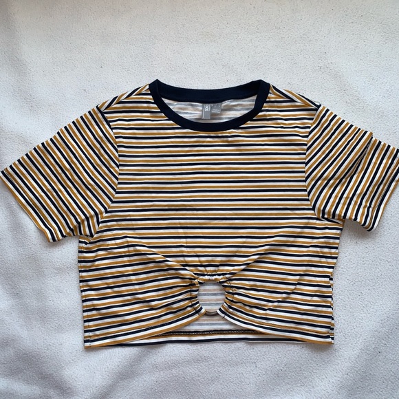 ASOS cropped striped tee - Picture 2 of 3